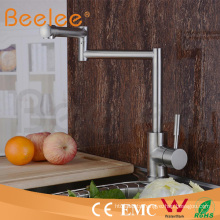 Flexiblel 304 Stainless Steel Single Handle Kitchen Faucet Hs15008